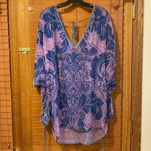 Free People Velvet Mini Dress